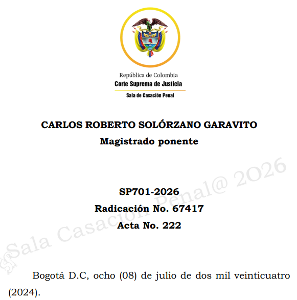 loviedoH's tweet photo. Corte S. Rad. 67417/26. Prevaricato por acción.

Juez de penas concedió P. Domiciliaria a mujer por cabeza de familia, ¿al "existir" otros miembros del núcleo familiar prevaricó? R/ta: NO. 

Comparto decisión;

https://t.co/vPDQOK1Qgb https://t.co/JKUHsEe2kl