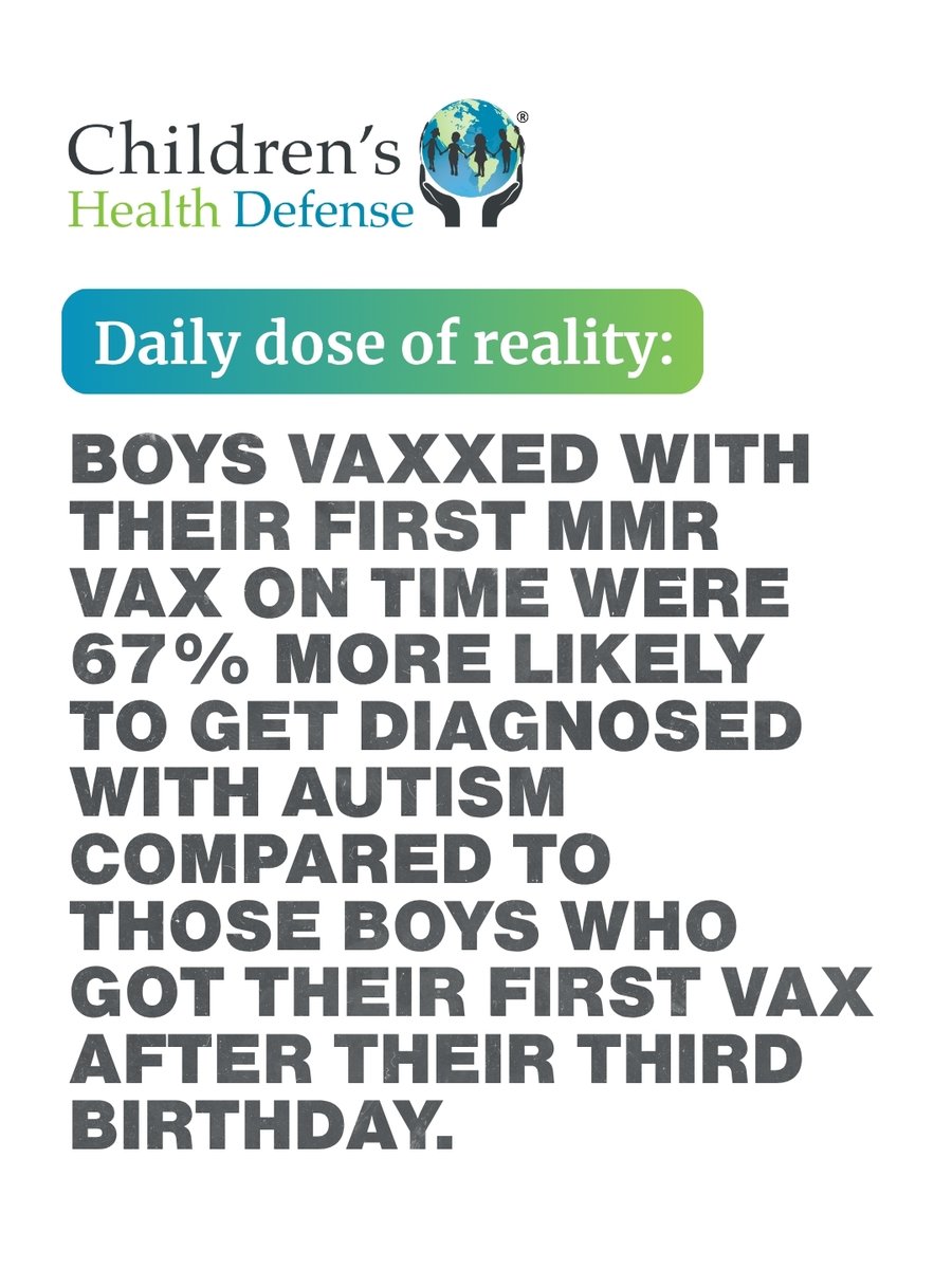 ChildrensHD's tweet photo. Following the childhood vaccination schedule is DANGEROUS. https://t.co/jgZApB4EGI