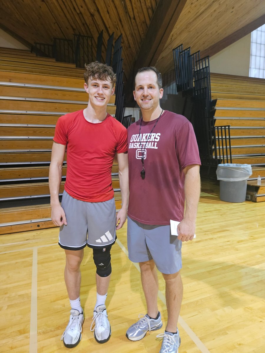 _willcalhoun's tweet photo. Had a great visit and camp at @GuilfordMBB! Big thank you to Coach @DeLoof44 for showing me around campus! https://t.co/1rrc8G9BCA