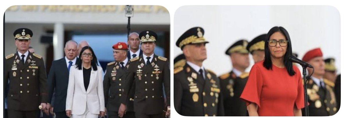 plataforma_pan's tweet photo. Los militares que hoy aceptan ascensos de la mano de la dictadura del trío del mal(delcy, Jorge y diosdado), son indignos de llevar el uniforme militar que honra nuestra historia patria, solo son militares cómplices de la destrucción de nuestra patria, cobardes. https://t.co/s7UA5K9U3x