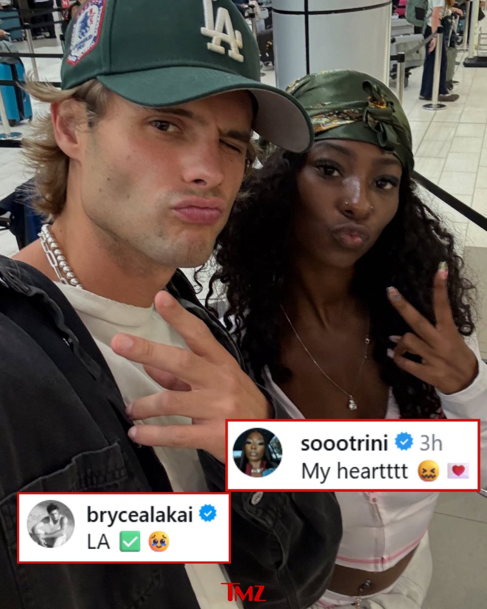 TMZ's tweet photo. ❤️🤩 The People's Champions of Love Island just dropped a new Instagram post, and the two looked so good that even their co-stars couldn't stay quiet. https://t.co/MVd1n71ypM