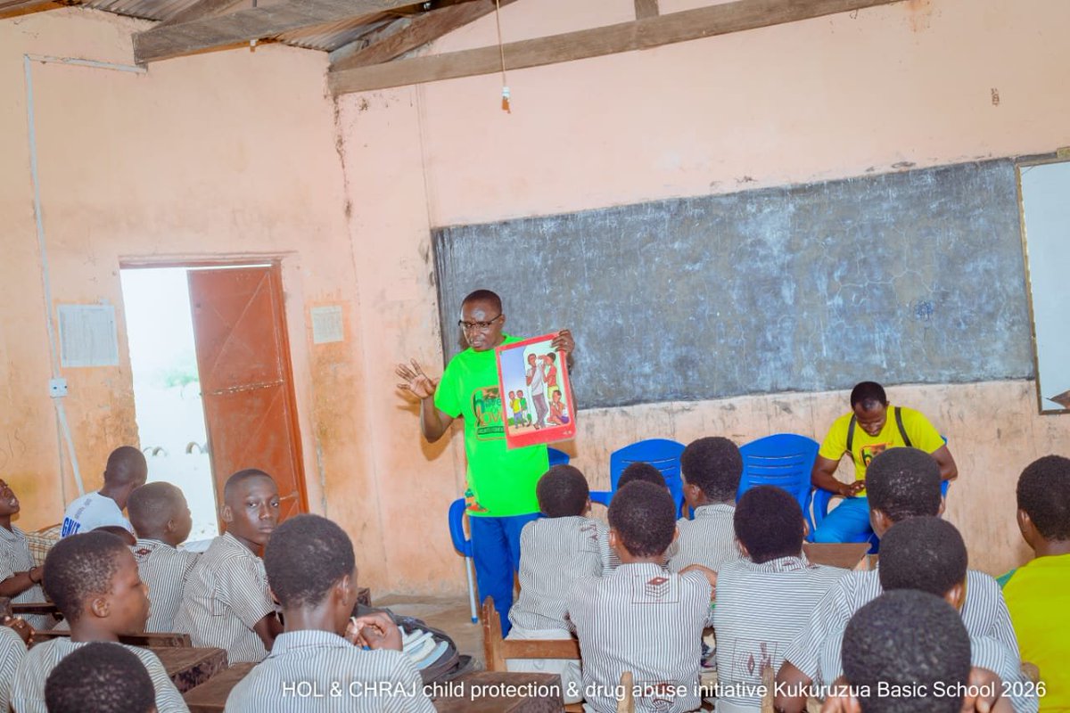 Holfoundation1's tweet photo. Haven of Love Children's Foundation, in collaboration with CHRAJ – Bawku West District, took its Child Protection and Drug Abuse Awareness Outreach to Kukuruzua Basic School, empowering 91 pupils with life-changing knowledge.

Through interactive discussions. https://t.co/0JIvIS9u3B