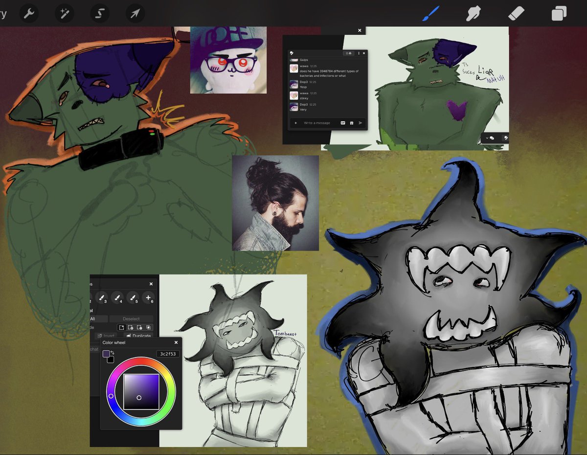 itsmyruin's tweet photo. Flashback to my old art https://t.co/1TRzOGr2FR