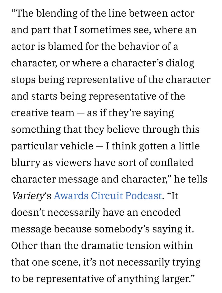 hardtoreply's tweet photo. playing dumb when you told the nyt “i play this one really close to the bone” … “so the more reality i bring to it, the more authentic it comes across” + “bring me another woman to yell at” in gq

and no “encoded” messages? standwithus has you on the jumbotron https://t.co/J47WIXQbdt