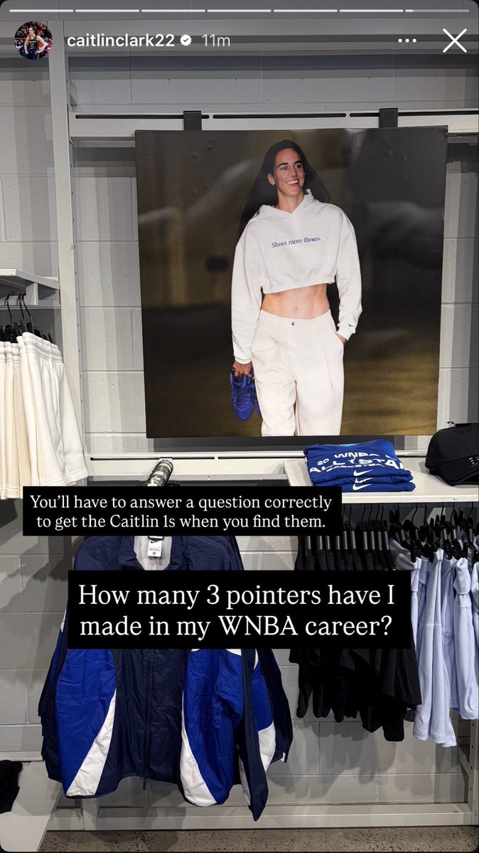 Kry22_7_0's tweet photo. ATTENTION ‼️‼️‼️

You will have to answer this question correctly ‼️

“How Many 3points has Caitlin Clark made in her WNBA career?”

First drop location hint

👇🏼👇🏼👇🏼👇🏼👇🏼👇🏼👇🏼 https://t.co/0I5s9JjDv3