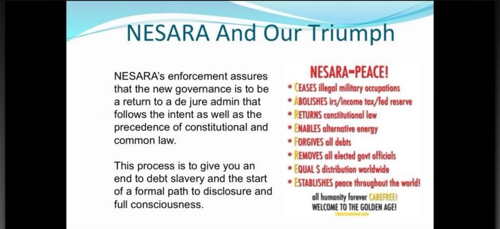 johnFKJ1's tweet photo. Quantum Financial System Nesara Gesara Rainbow Currency 🌈 for the citizens of the world 🌍🌎 the time has arrived where we rise above the "Slavery System" working 9-5 Taxes and still broke... We shall be moving from the Matrix to Quantum Healing... https://t.co/vxlcDS5wEo