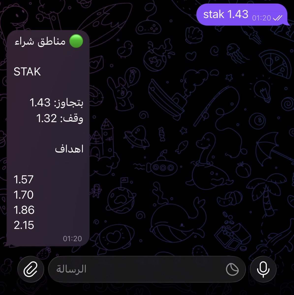 yaghmour0's tweet photo. #السوق_الأمريكي 
سؤال 
اذا كنت متابع مساحة و صاحب المساحة اليوم ما فتح ماذا تفعل!
اذا كنت مشترك بجروب او قناة او برايم و صاحب قناة لم يطرح ماذا تفعل!
لكن لو كنت مشترك برادار بوت ما تحتاج احد و هذا الفرق يلي خبرتك ياه زمان الادوات ثم الادوات
$STAK 
شباب مشتركين بالبوت اي تنبيه اختراق ياخذوه و يضعوه بالبوت الاهداف و يمشوا على النقاط