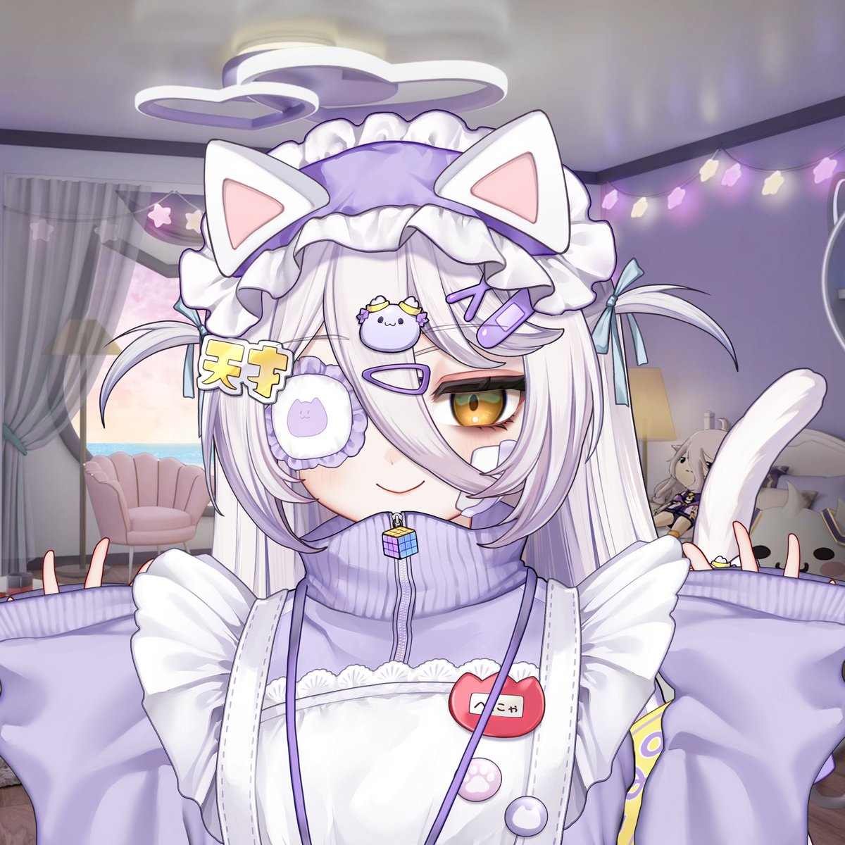 henyathegenius's tweet photo. offkai... meet and grret... panel today dayo...! i am so doki doki dayo...!💜
今日のイベント出演緊張するけど頑張るぞ...！💜 https://t.co/lWnfEd94zF
