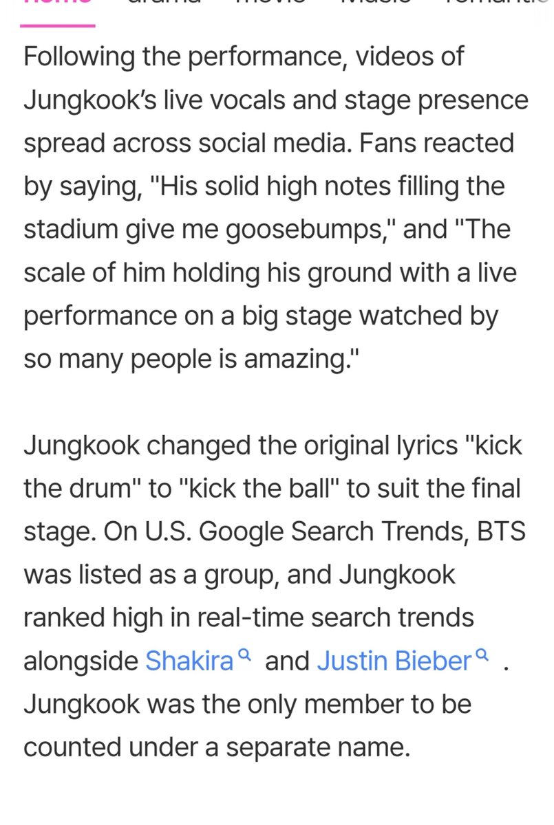 beigebearr's tweet photo. It took one second for Jungkook to captivate the audience with his World Cup performance.. He didn't need an instrumental intro to open the song Dynamite with laser-like precision - his crystal clear voice filled the whole stadium. So proud of FIFAKOOK!🌟
https://t.co/I3aMXxqdon https://t.co/D3fqEmEt6r