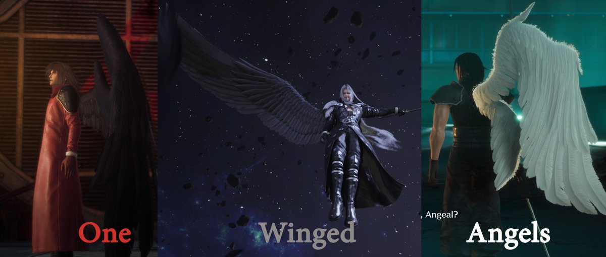 RhapsodosR48052's tweet photo. 🪽One Winged Angels🪽

In this post, I will explain the differences between each wing type, their abilities, and their weaknesses.

I've added the summary after, so you can save yourself from scrolling and liking the rest of the post. An extra explanation will follow.

1/ https://t.co/arwovBfTD8