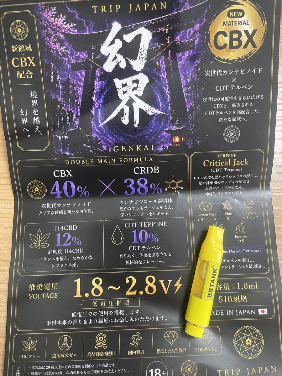 HighLifeat420's tweet photo. 昨日留守にしている間に届いていました!📦
初めてのCBX × CRDBブレンド、楽しみです!🥳
ありがとうございます❣️
@mageneko999
@trip_Japan777
@tripJapan7676
@mageJapan828282
@tripJapan999
#crdb #crdp #crd #cbd #cbg #cbx #cbp #cba #cbx #hhbd #tha #h4cbd #h4cbh https://t.co/sE62ddjVIx