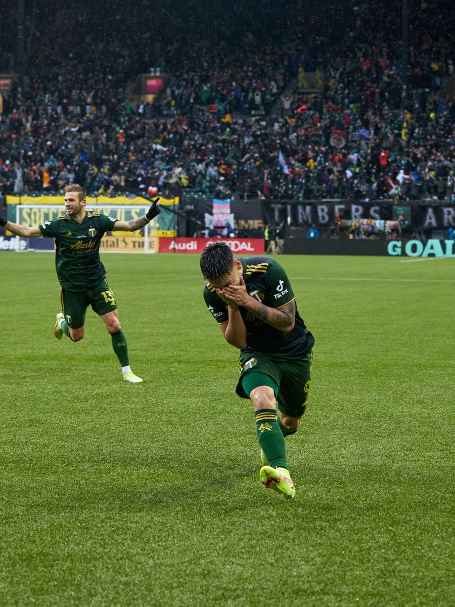 TimbersFC's tweet photo. Más que goles, dejaste momentos para siempre. 💚 https://t.co/EqQP9gee1T