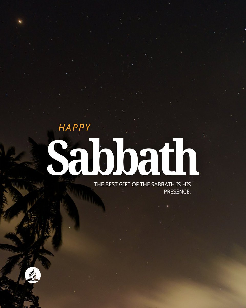 AdventistIAD's tweet photo. The best gift of the sabbath is His presence. #HappySabbath https://t.co/FTXCnYjabj