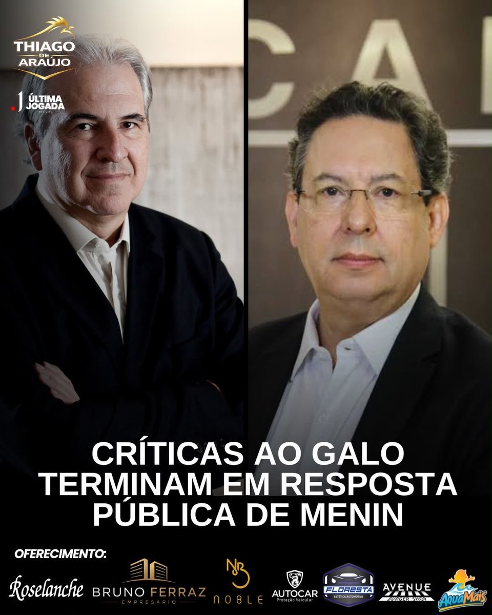 THI🅰️GO DE 🅰️R🅰️ÚJO tweet media