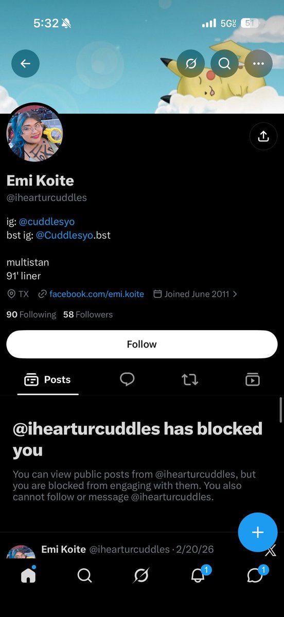 sazsasversion's tweet photo. THIS UNGRATEFUL GIRL JUST BLOCKED ME!!! Be aware of @ihearturcuddles !!! I got blocked by giving free tickets!! HER NAME IS EMI KOITE https://t.co/3wOHtq2bgQ