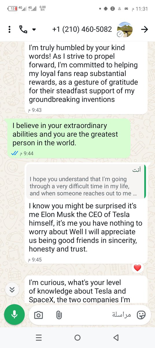 AdamLabiad70643's tweet photo. @elonmusk While you're looking for help, you find someone claiming to be Elon Musk who scams you. https://t.co/I8aNGDKv3e