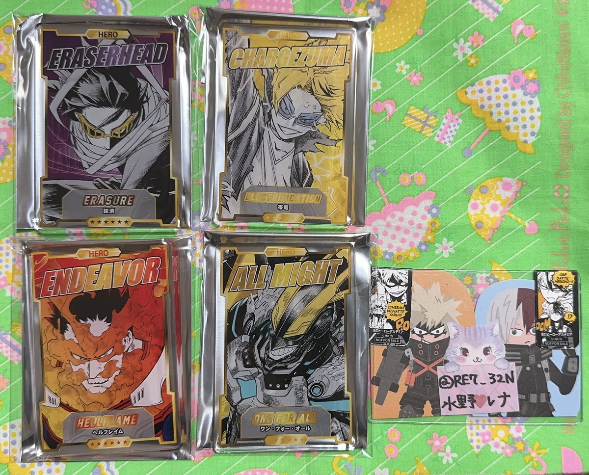 交換希望】僕のヒーローアカデミア ヒロアカ ステータスカード