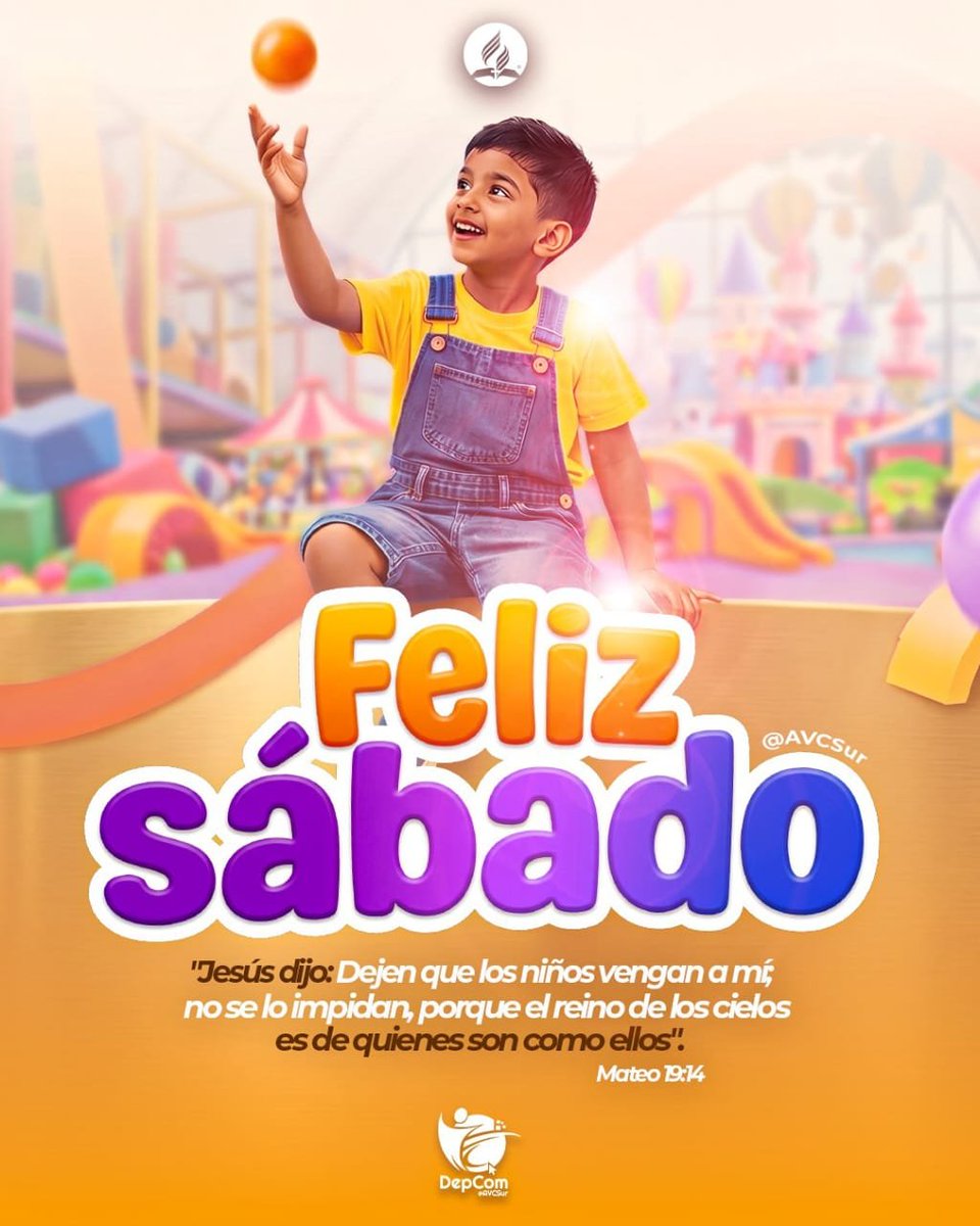 AVCSur's tweet photo. Los niños no son solo el futuro: son el presente de nuestra fe 👧👦. Su confianza, su capacidad de perdonar y su pureza reflejan facetas del Reino de Dios que a veces olvidamos.
​
👏🏼Acompaña a los más pequeños de tu iglesia y aprende de su tierno corazón. 🤍

​¡Feliz sábado! 👧🧒 https://t.co/5KOWR3H79r
