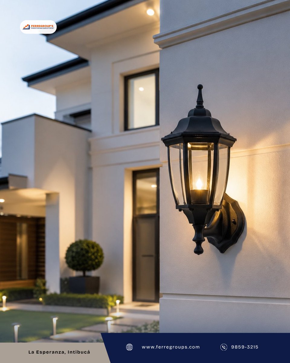 ferregroups's tweet photo. ✨ ¿Prefieres iluminación moderna o clásica para exteriores?

Faroles Volteck disponibles.
📲 9859-3215

#Volteck #Iluminacion #ferregroups #laesperanzaintibuca #honduras https://t.co/MEbZ0UYBL3