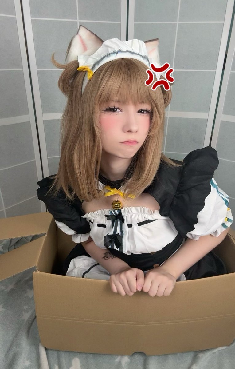 Milkmeray's tweet photo. Baka!!!💢🐾 Azuki from nekopara https://t.co/3vP990xQAX