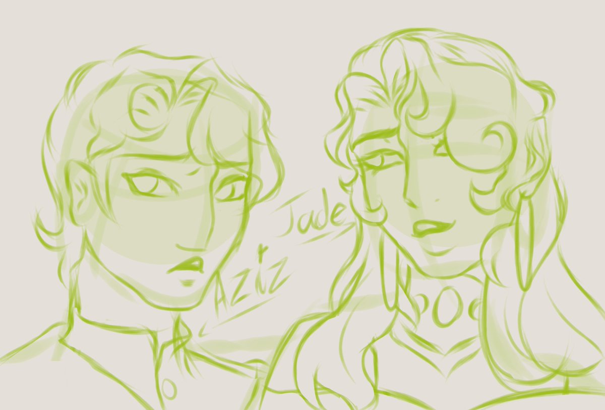 Callmykiomy's tweet photo. Twins ✨

💚 Aziz y Jade💚 
Canon +Oc

#descendants #descendantsaziz https://t.co/jWh07vPyyZ