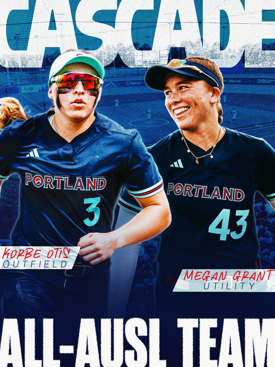 AUSL_Cascade's tweet photo. congratulations to Korbe Otis and Megan Grant on being named to the 2026 All-AUSL Team 🤩

🔗 https://t.co/DfNWmDsBtQ https://t.co/S2lhaSl6PJ