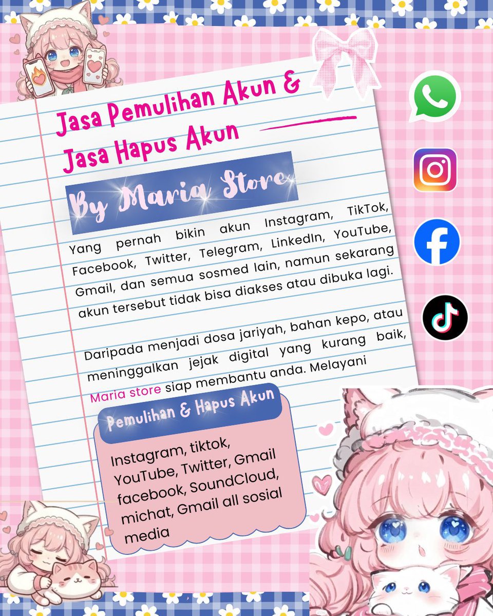 madagaskar029's tweet photo. OPEN JASA PEMULIHAN AKUN &amp; SADAP , JIKA ADA KENDALA DENGAN AKUN ANDA BISA HUBUNGI MIMIN SAJA YA.

•💓•JASA PEMULIHAN AKUN
•💓•JASA HAPUS AKUN 
•💓•JASA LACAK LOKASI
•💓•JASA SADAP &amp; HACK
•💓•(EMAIL,IG,WA,TWITTER/X,FB,TIKTOK,DLL)

WA DIBIO
#zonauang #zonajajan #zoomjakol https://t.co/DjzLuR3Svf