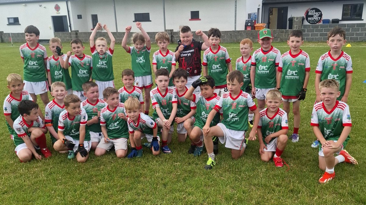 CarrasGaa's tweet photo. Well done to the Carras Under 8's who played Go Games this evening against @DavittsGAA_LGFA. Great turn out and great football played by all. https://t.co/iCAsXFh3A3