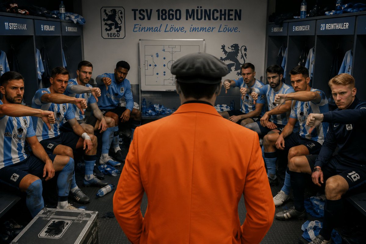 tomhne7's tweet photo. Ich glaube Rüdiger Rammel hat die Kabine verloren...
Der einzige, der noch hinter ihm steht ist mein Sohn Noah! #rammel1860 @GaunerGmbH https://t.co/5Wydn3NJeB