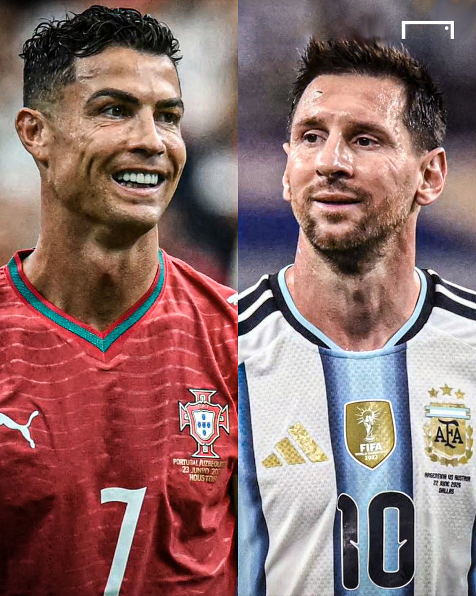 goal's tweet photo. Will Lionel Messi or Cristiano Ronaldo grace the 2030 World Cup? 🤔

Former France international Mikael Silvestre has told GOAL that they are likely to have taken in their World Cup “last dance” 🐐

Read more 🔗 https://t.co/3cW13DCMIw https://t.co/FBraEBYtAJ