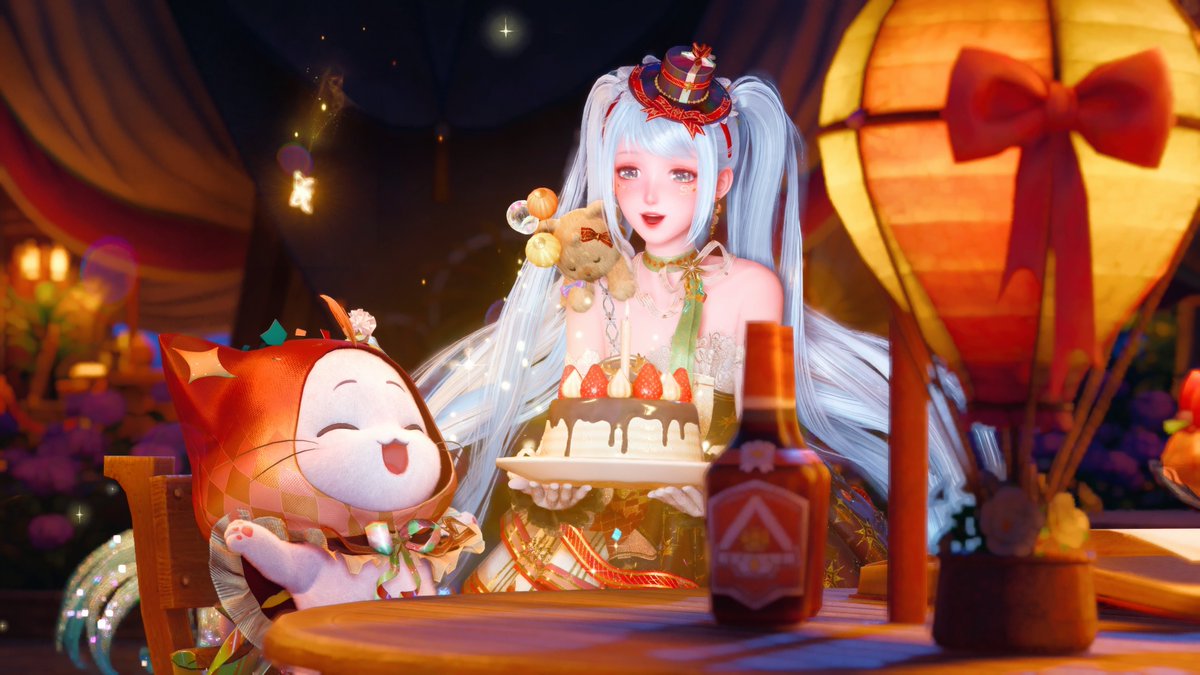 Miuheip's tweet photo. Happy birthday momo🥳🎉!!

#infinitynikki #goldendust https://t.co/i8mI5bIXZc