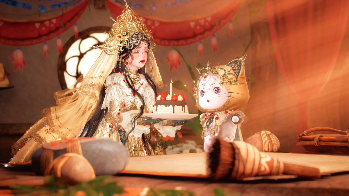 Miuheip's tweet photo. Happy birthday momo🥳🎉!!

#infinitynikki #goldendust https://t.co/i8mI5bIXZc