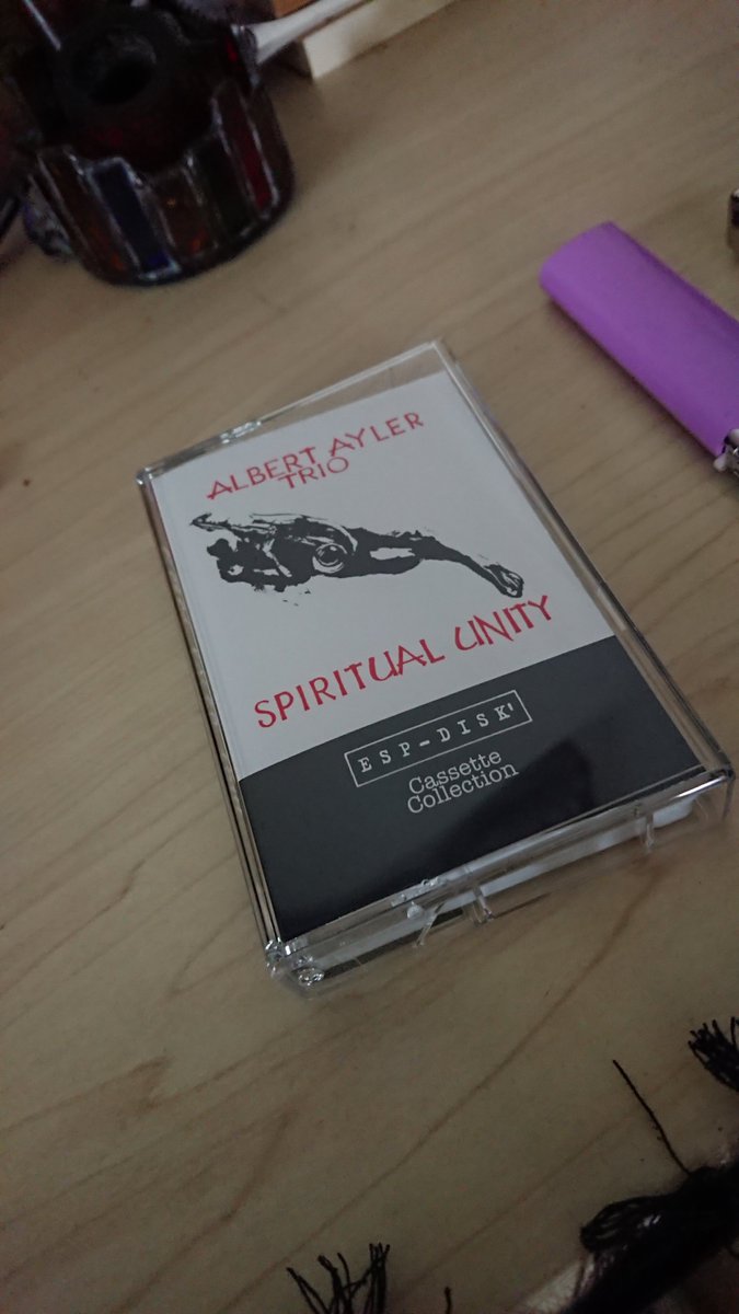 DeadBallMyFace's tweet photo. ALBERT AYLER TRIO / SPIRITUAL UNITY https://t.co/xTl41o8kfQ