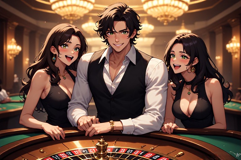 TheMarkofEvil's tweet photo. From high-speed coastal views to high-stakes casino wins. Alejandro closes out a perfect night in style. 🥂✨Having a blast making these. Gambling on the content creation game. Hope everyone likes my characters. Peace! #AIArt #OCArt #NewCreator #TheMarkofEvilArt #Playboy https://t.co/pd9cPXHxbd