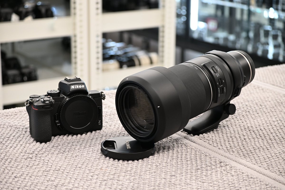 wattmann_cm_sjs's tweet photo. 🔥買取させていただきました！🔥

TAMRON 150-500mm F/5-6.7 Di III VC VXD

Nikon Zマウントで手軽に本格望遠を楽しめるフルサイズ対応レンズです！📸

8月1日(土)より販売いたします！
ワットマンカメラ新宿サブナード店でお待ちしております😊 https://t.co/cZWhimCk0t