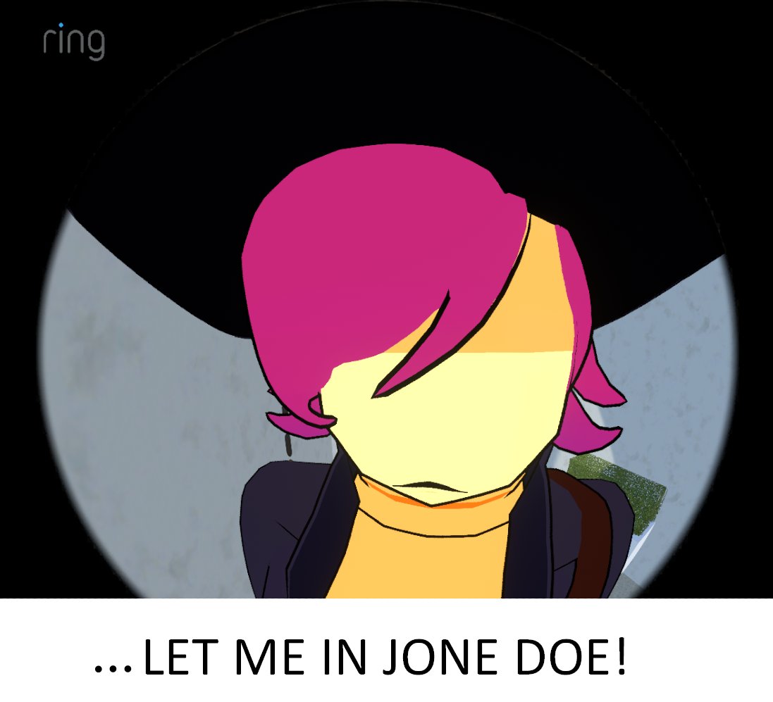 MarthaRoseBunny's tweet photo. Heres a funny little thing with jane doe from forsaken lol https://t.co/vk8grzizHH
