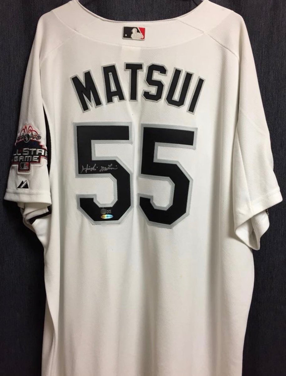 親父は巨人好きの松井秀喜が好きで俺も松井秀喜好き。 これは