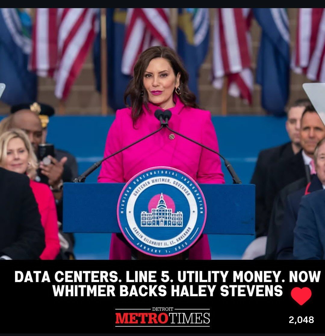 jenelaina's tweet photo. The @metrotimes just dropping Gov Whitmer facts. https://t.co/ozYr4sAUNT