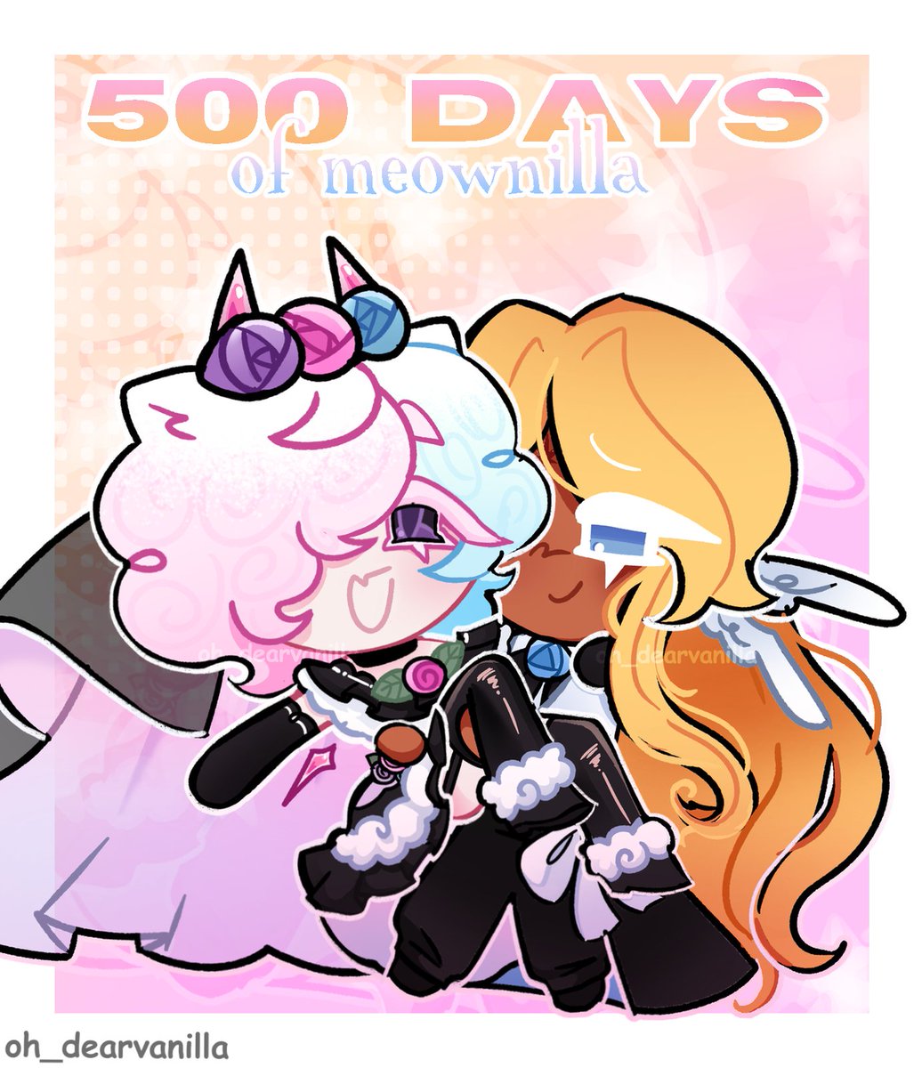 oh_dearvanilla's tweet photo. ⊹₊˚‧︵‿₊୨ ♡ ୧₊‿︵‧˚₊⊹
(late) 500 DAYS OF MEOWNILLA AHHH
( #yumetwt , #yumeship , #meownilla , #purecandy ) https://t.co/ShkcFgUcuW