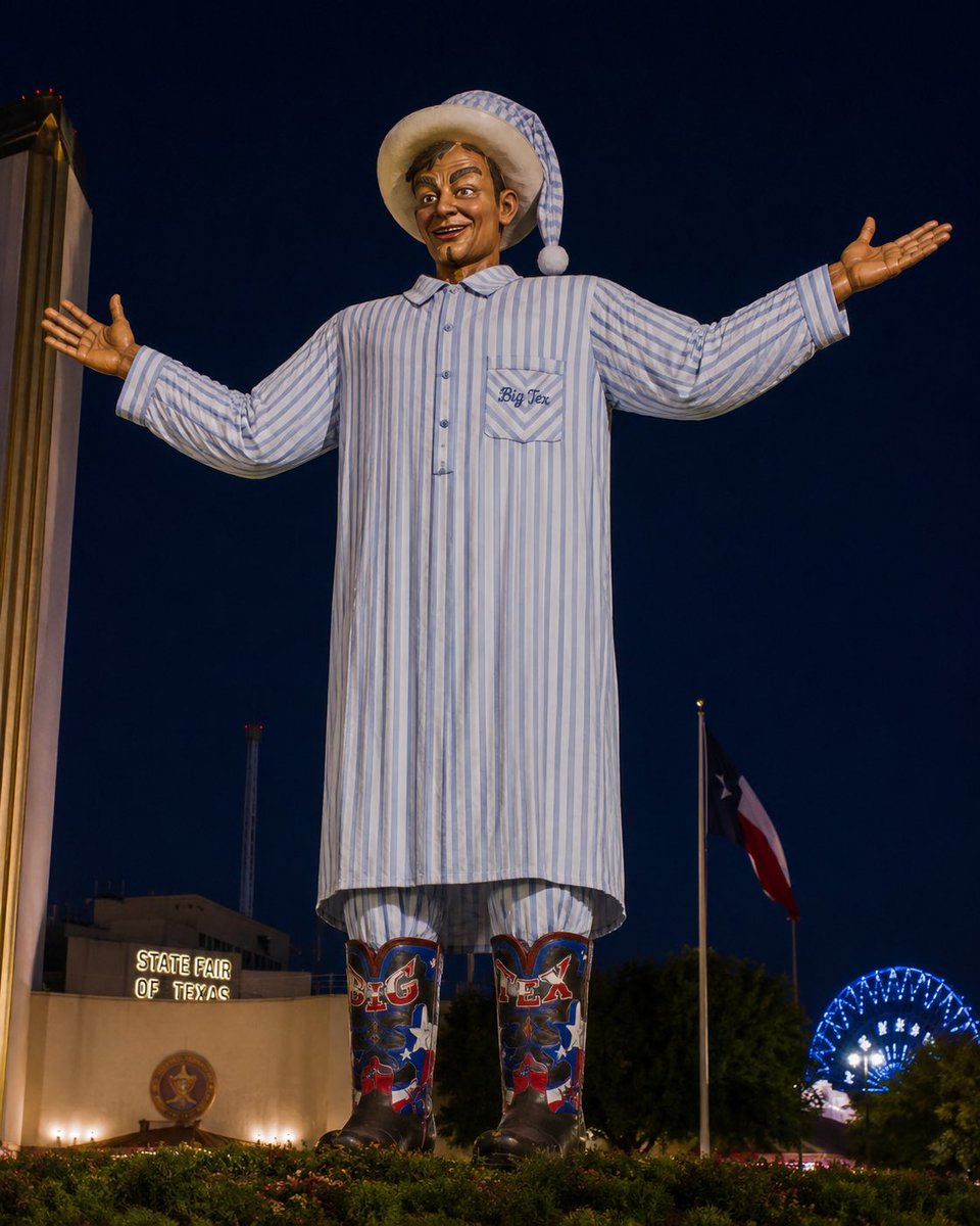 kylemangum96's tweet photo. @amuse Big Tex with more melatonin: https://t.co/Eo59dOReik