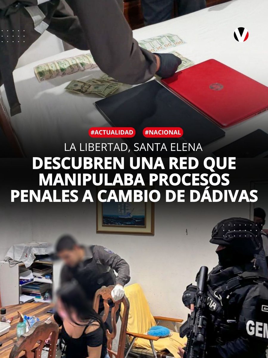 revistavistazo's tweet photo. 🔎 #LoMásLeído | La Fiscalía descubrió que los implicados operaban desde una oficina paralela, utilizada para negociar procesos y causas penales. Hay tres detenidos: https://t.co/B59ERxycSR https://t.co/5TuacT0f6c