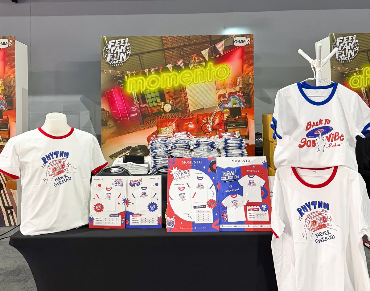 First_Memorie's tweet photo. ✨Momento Booth ✨

FEEL FAN FUN PARTY CONCERT🎤🎸🎧🎨

🗓️ 25 -26 JULY 2026
📍 Union Hall, Union Mall
⏰ 11 AM - 6 PM

*Remark* Payment 
✅Cash, Thai bank transfer (from Thai bank to Thai bank) 
❌ Wise, PayPal, Alipay, international banks, card and other transfer methods
✅ รับชำระด้วยเงินสด และการโอนเงินผ่านธนาคารไทย (โอนจากบัญชีธนาคารไทยไปยังบัญชีธนาคารไทย)
❌ ไม่รับชำระผ่าน Wise, PayPal, Alipay, ธนาคารต่างประเทศ, บัตรเครดิต/บัตรเดบิต และช่องทางการโอนเงินอื่นๆ

➖ ig : momento_officials (Update)

#FFFPartyConcert2026 
#momento_officials @Firstkpp