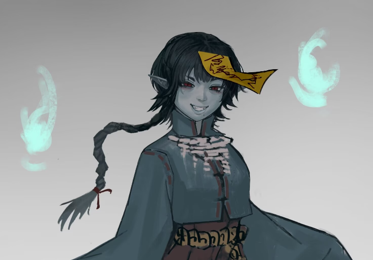 CLASS23328's tweet photo. Zombie girl😍😍
#イラスト #digitalart #厚塗り #digitalpainting #オリジナルイラスト #characterdesign #WIP https://t.co/PUNgRBLJOq