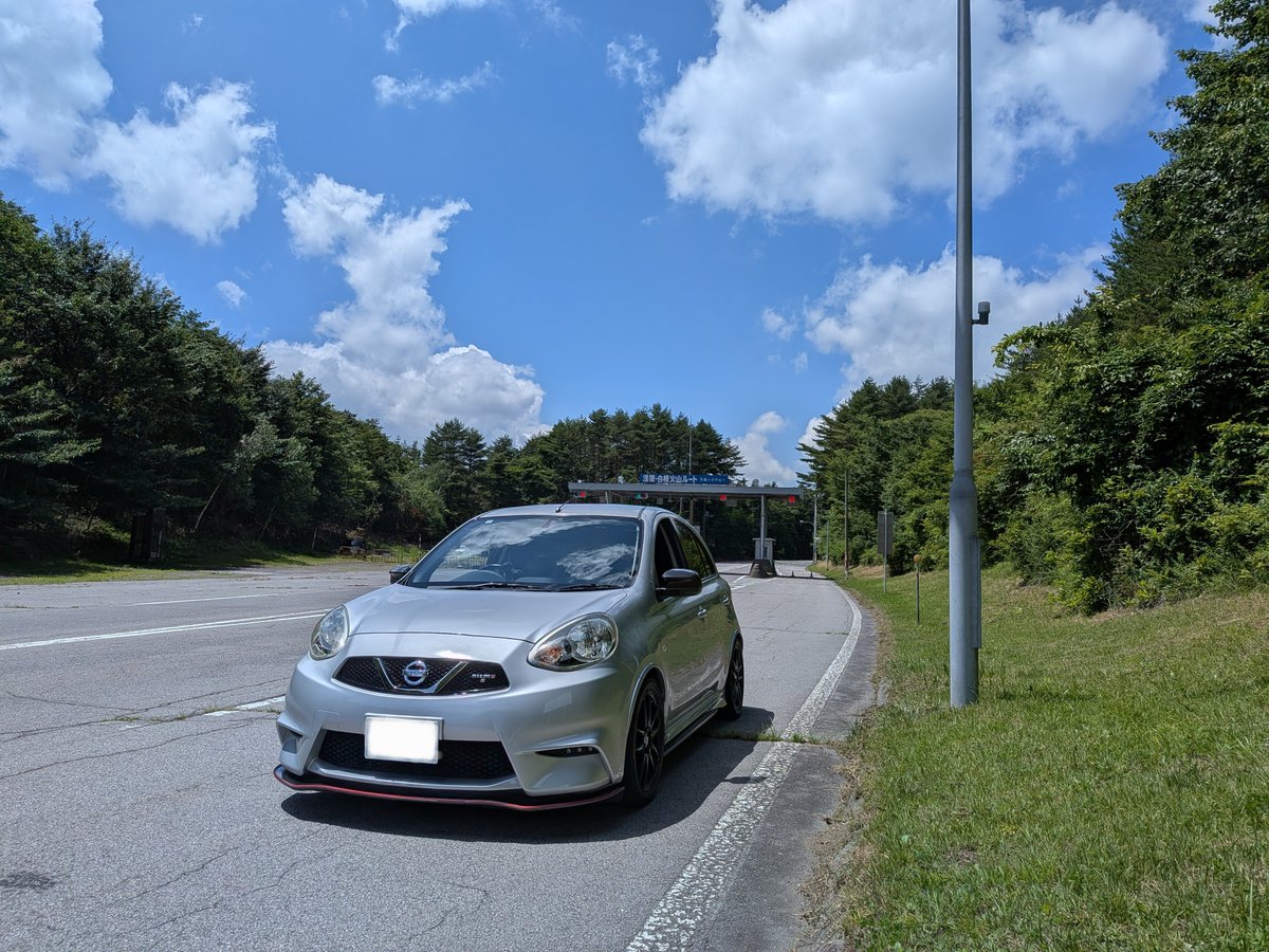 initial_kuro's tweet photo. 今日も涼みに山の方へ走りに来てます😊
万座は19℃、涼しい😄 https://t.co/hHcVALGm8y