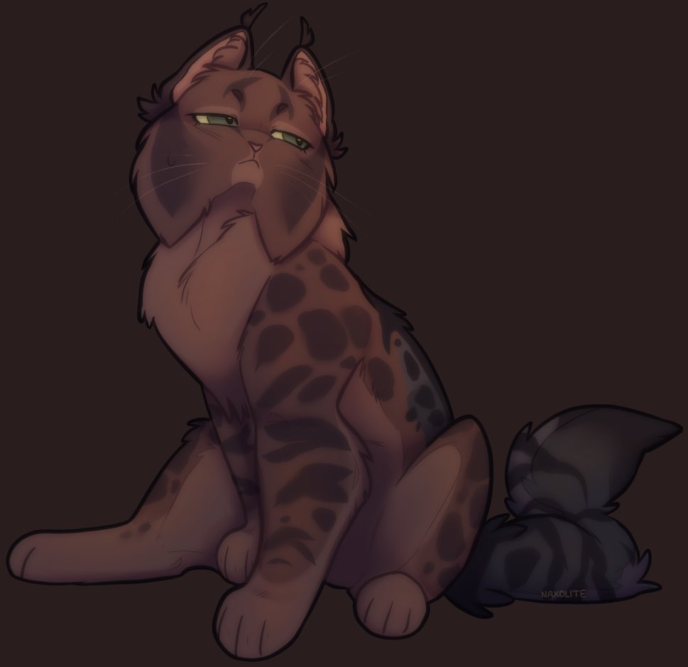 Shrewit's tweet photo. Shading test ueeeee
Another warrior cat oc .. I love brown cats https://t.co/3zfK8ZeshQ