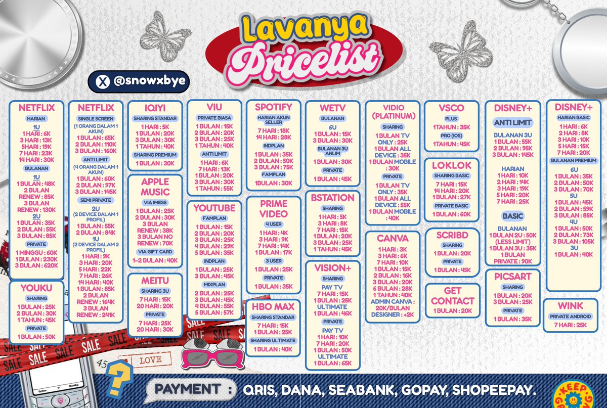 snowkiyss's tweet photo. @tiuilipe Ready semua kak, bisa wa https://t.co/A3X5a4cQOt https://t.co/vxPlRSsx0y