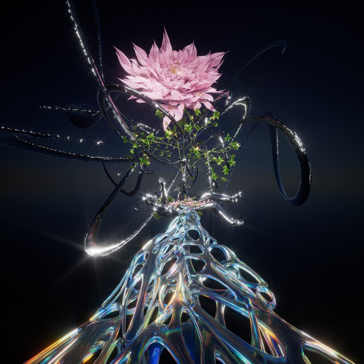 dprtngshrtly's tweet photo. Jungtis, žydėsys. #c4d https://t.co/Vx3btkyU1K