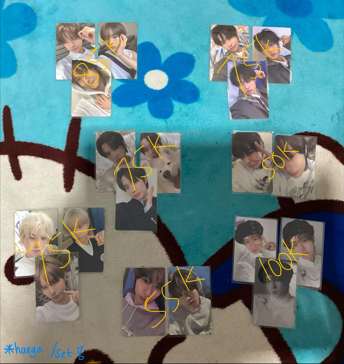 kyunabin's tweet photo. wts | want to sell 
photocard pc official tws, idid, zb1, cortis https://t.co/6TcpozNcdt
