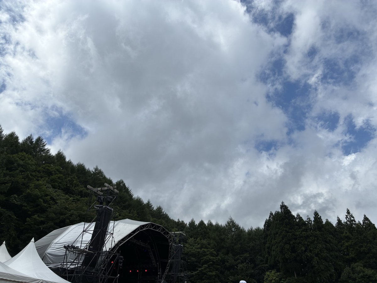 anemo_ne's tweet photo. 2日目。大雨からの晴天🌞苗場あるある。 https://t.co/pcL6JWBjtS
