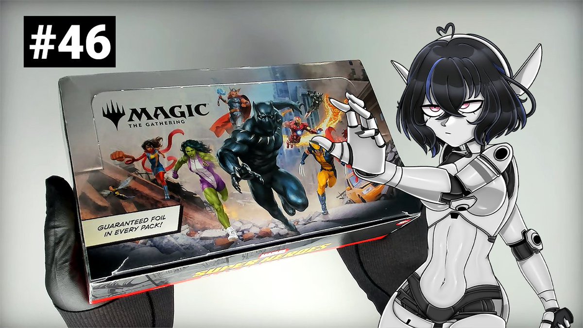OurVirtualTime's tweet photo. 【HANDCAM】Heromaxxing | MTG: Super Heroes | UNBOXING #marvel #ovt #vtuber
LIVE NOW: https://t.co/5p6IDcU0fB https://t.co/dSb1SFFFiZ